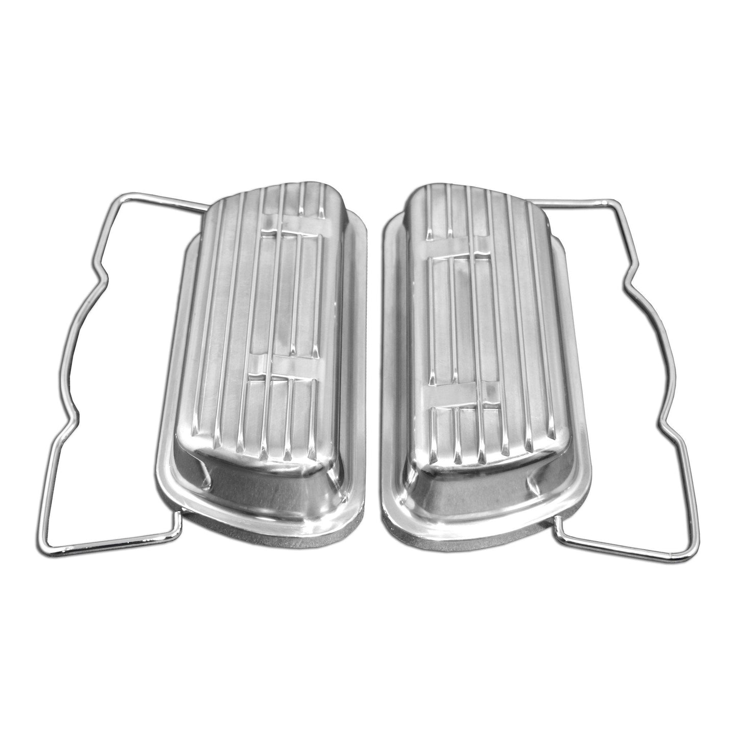 Clip on Aluminum Valve Cover Kit - AA Performance Products