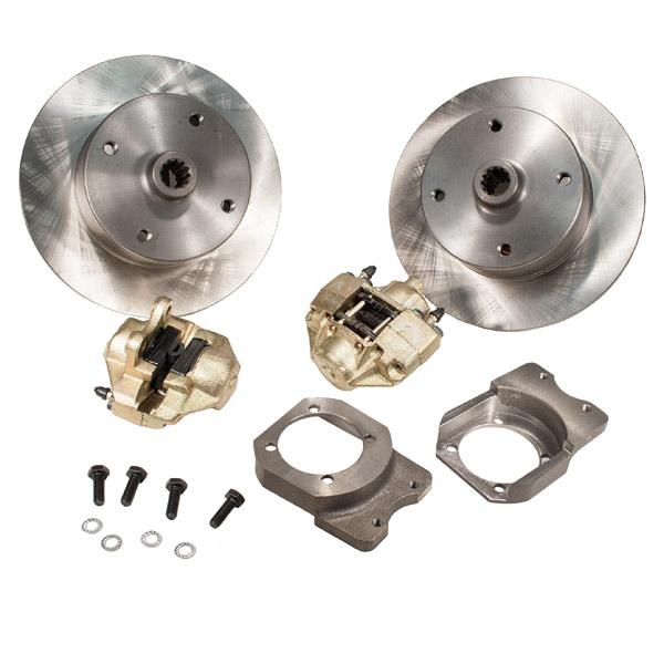 Disc Brake Kit, Rear, Non e-Brake, 4-Lug (VW Pattern - 4x130) - AA Performance Products