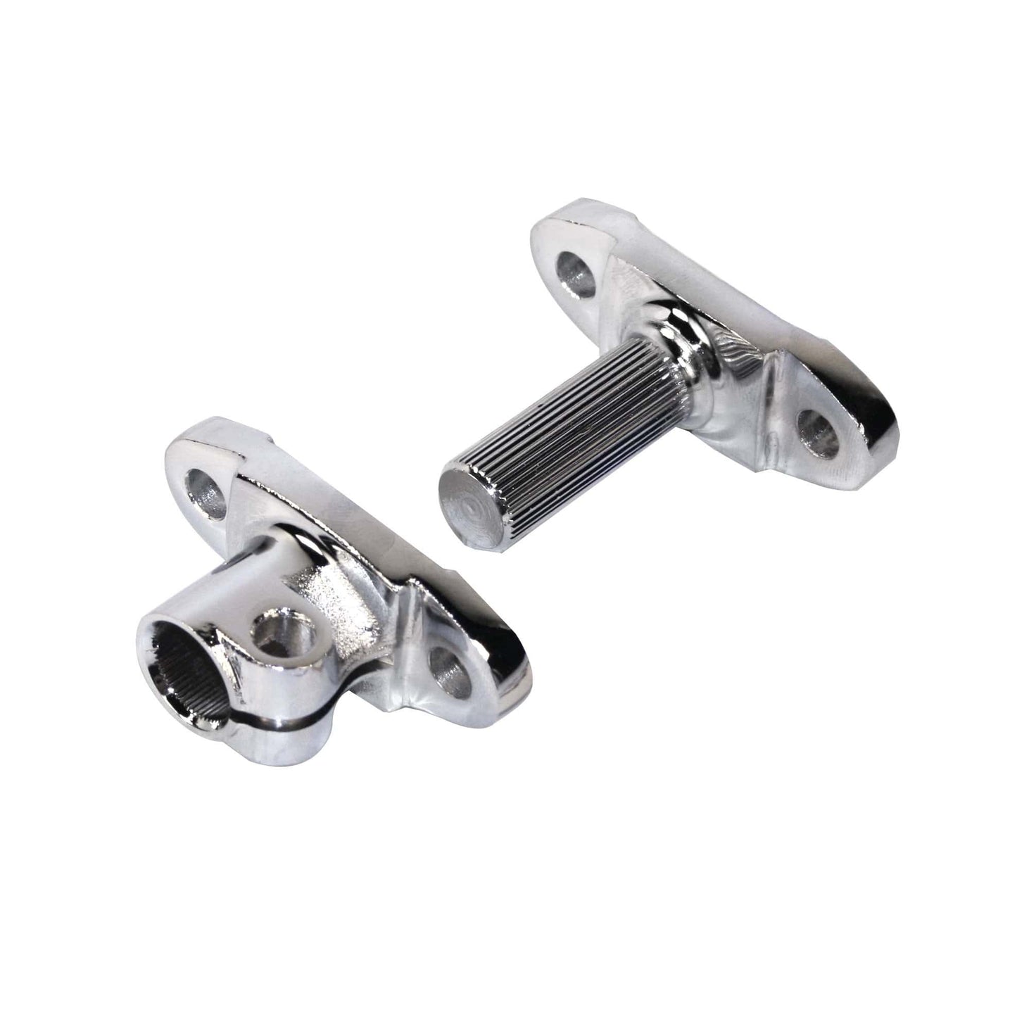 Stock Steering Coupler, Chrome, 2 pc. Set