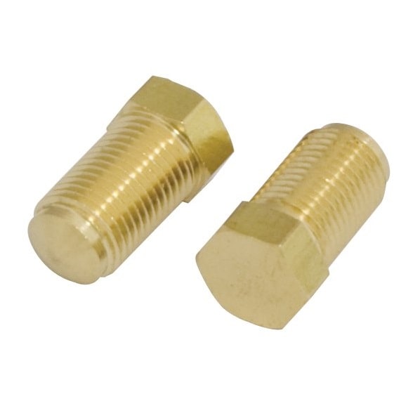 Brake Line Plugs, M10 x 1.0, Pair