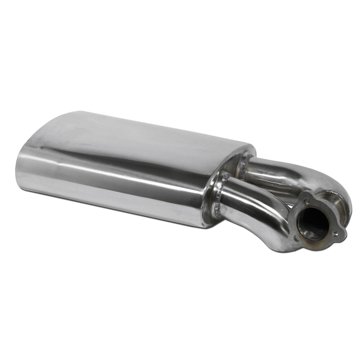 Complete 1 1/2" Stainless Steel Sidewinder Style Exhaust - AA Performance Products
