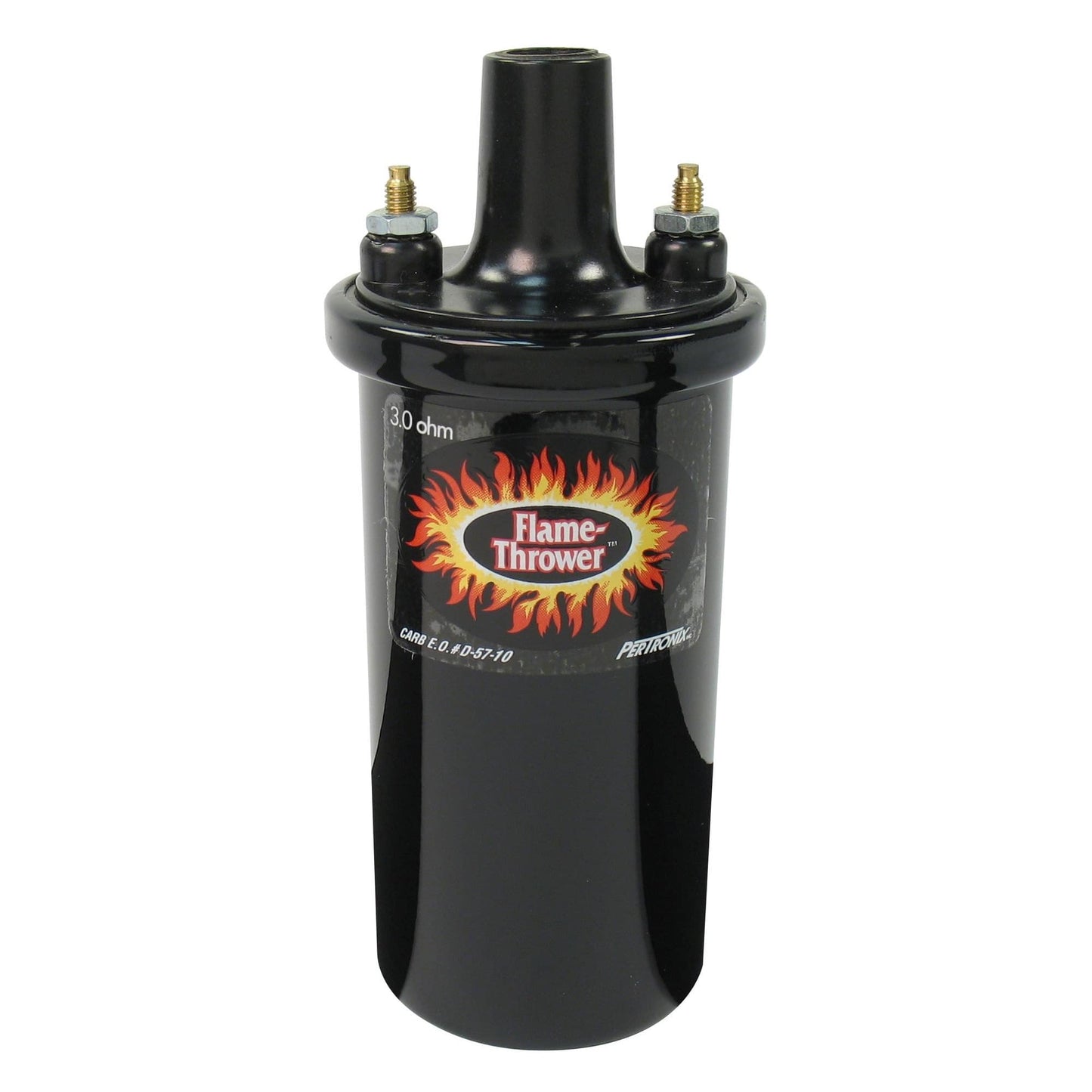Pertronix Flame-Thrower Black 3.0 ohm Coil, (use w/ Ignitor Electronic Ignition) (for VW and Porsche)