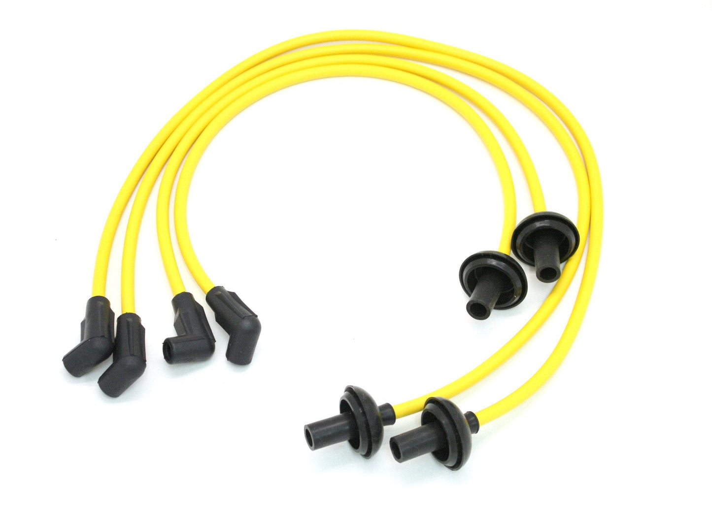 CompuFire Replacement Plug Wires for Dix Ignition System, Yellow - AA Performance Products