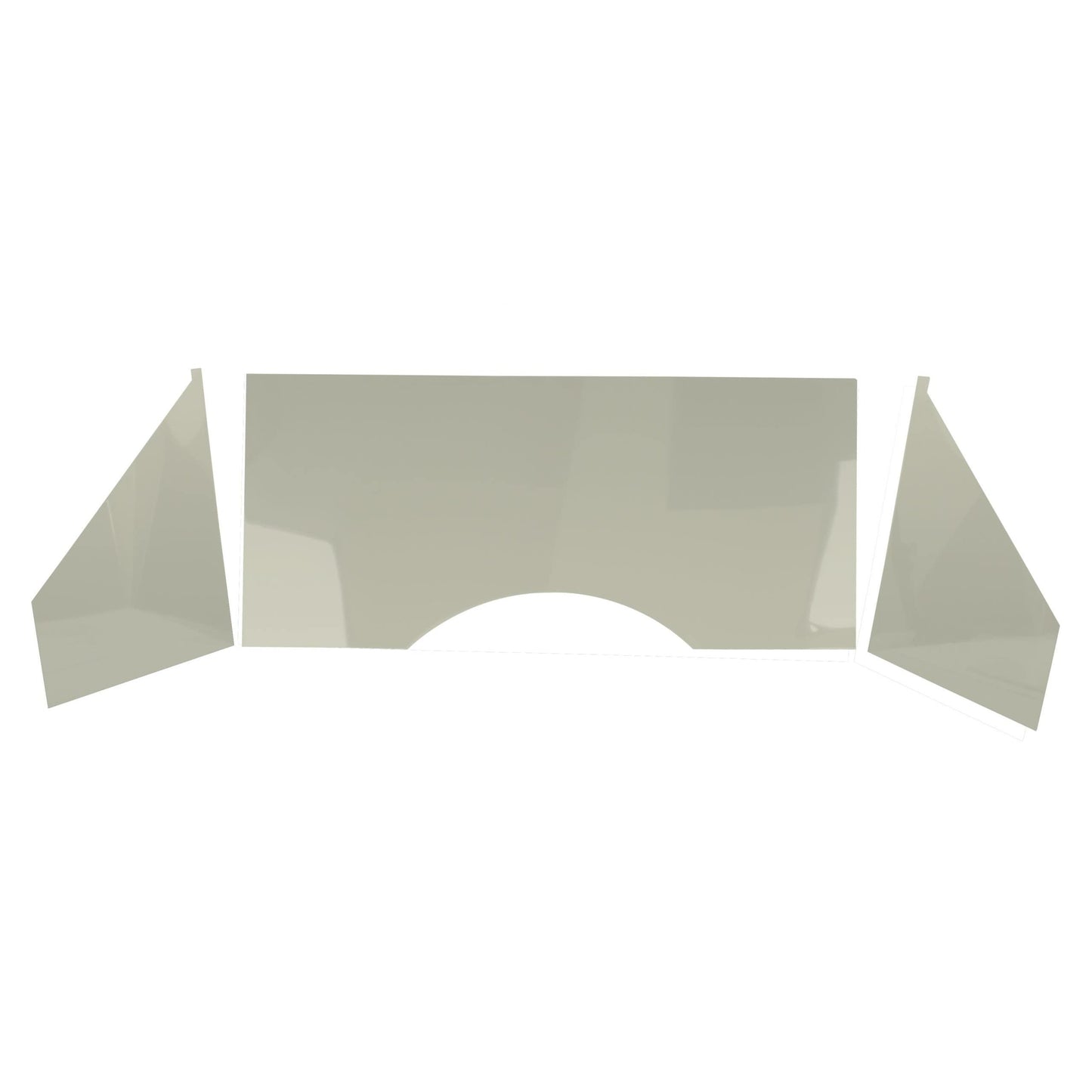 Stainless Steel 3-Piece Firewall Kit