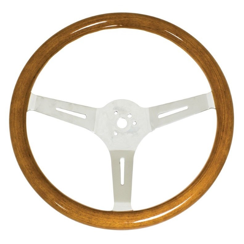 380mm/31mm Grip Classic Wood Steering Wheel Only