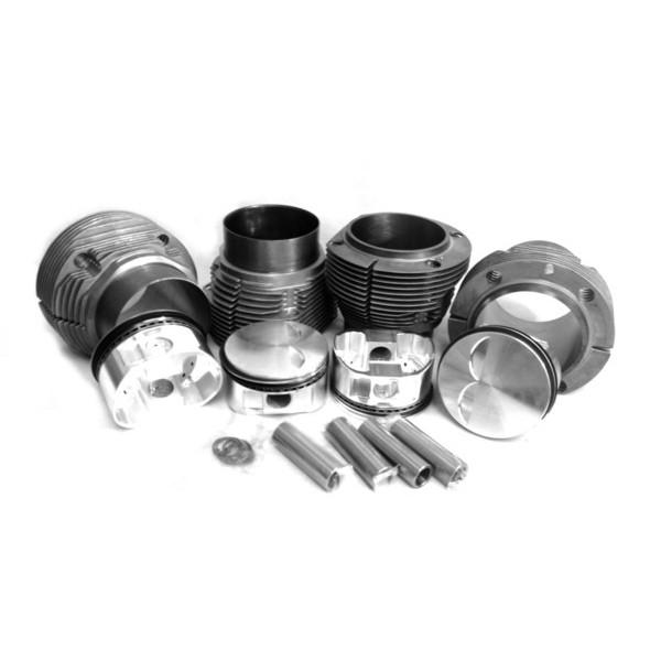 96mm Stroker P&C Kit w/JE Forged Piston with Biral Liners - AA Performance Products