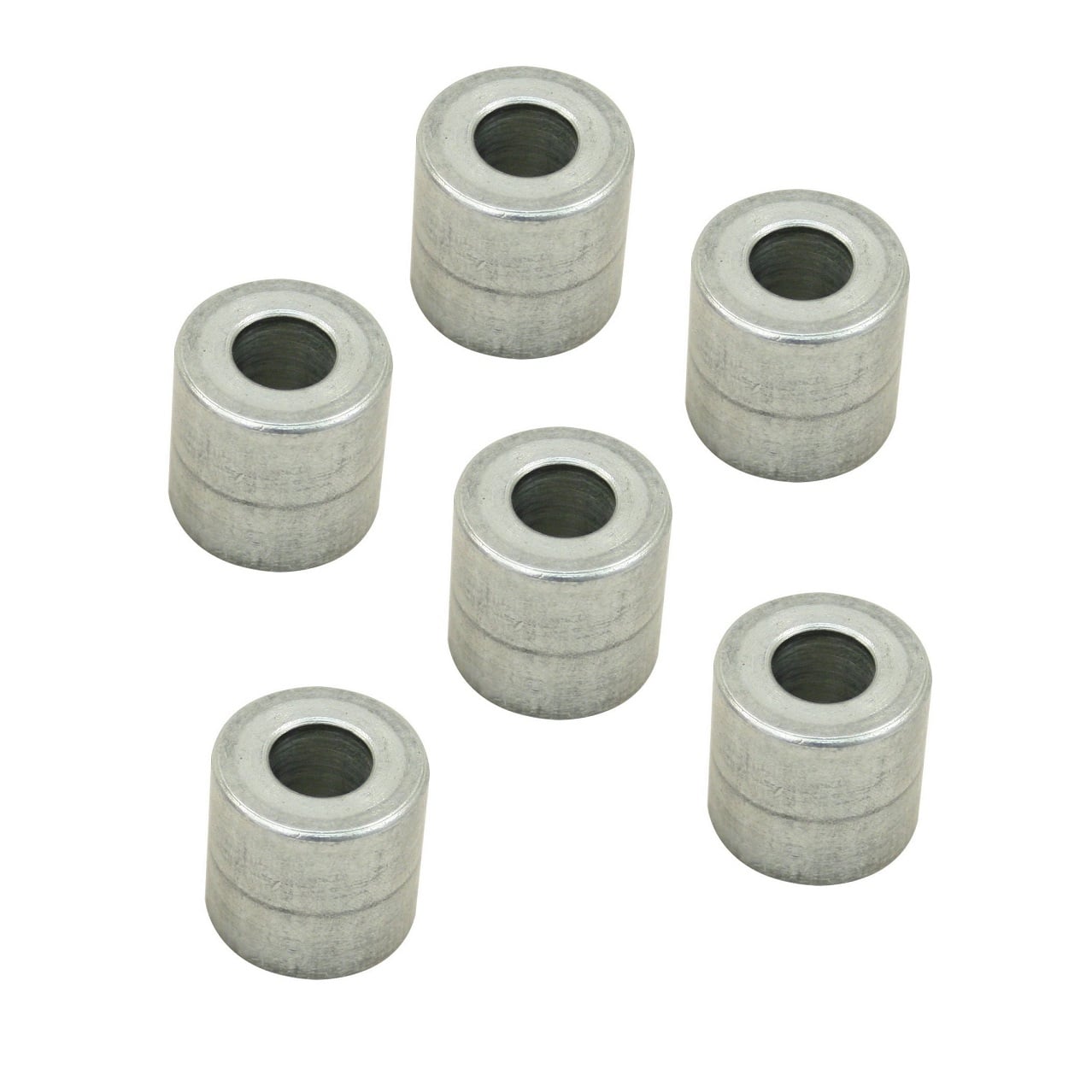 Shock Mount Kit with 6 Shock Bushings, I.R.S., Pair, Raw (Requires Welding)