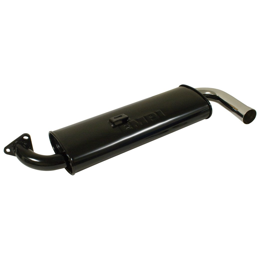 Single Quiet Black with Chrome Tip - Type 3