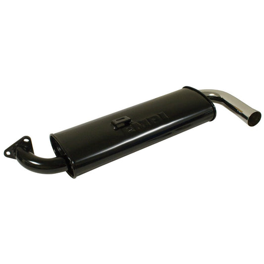 Single Quiet Black with Chrome Tip - Type 3