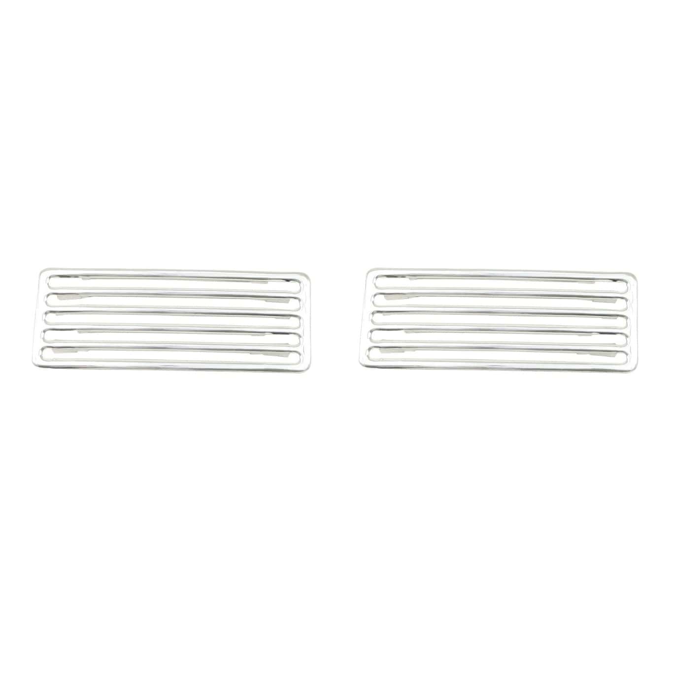 2-Piece Grille Set, Aluminum, Type 1