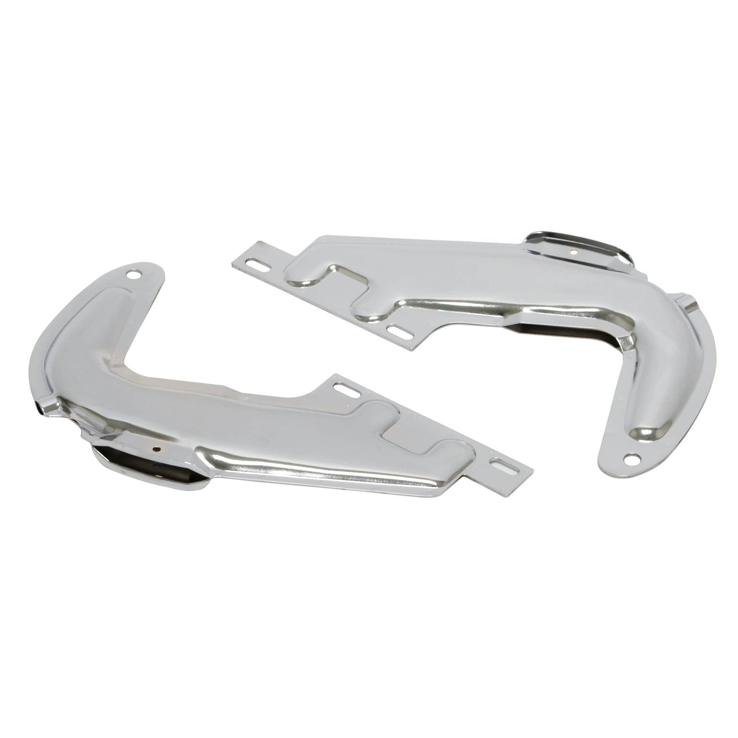 Chrome Hood Hinges, Pair