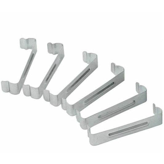 Rectangular Replacement Clips 1-3/4", Pack of 6