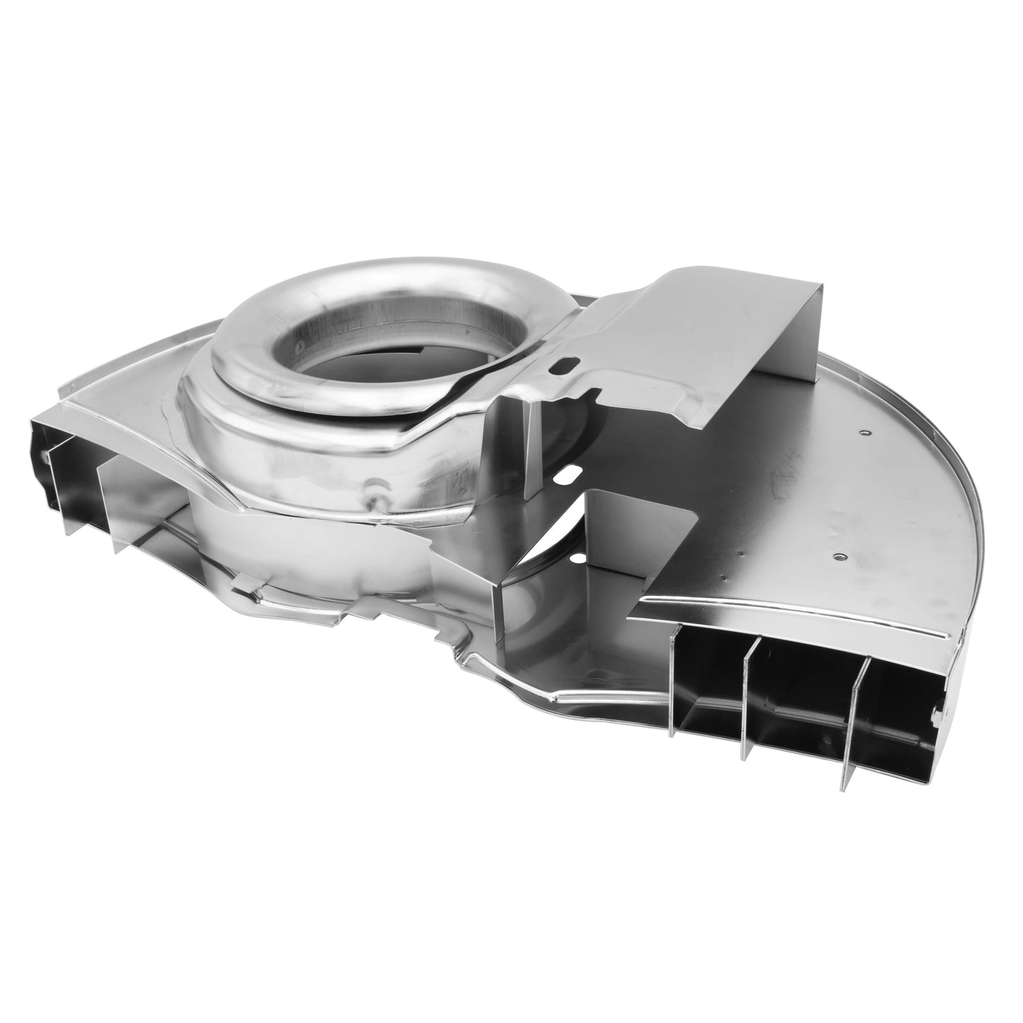 Super Shroud Late 36 HP Style w/o Fresh Air Heat Duct, Chrome