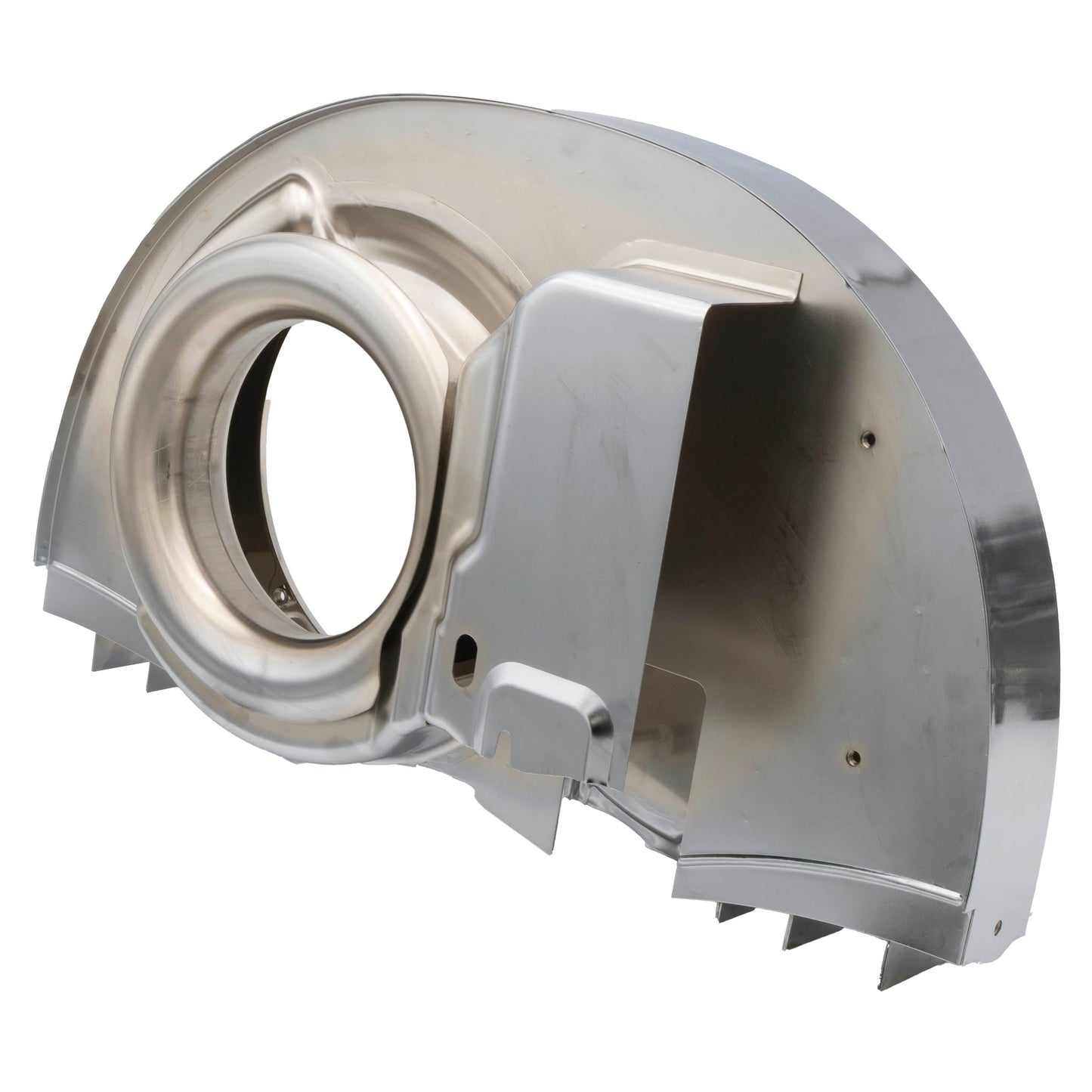 Super Shroud Late 36 HP Style w/o Fresh Air Heat Duct, Chrome