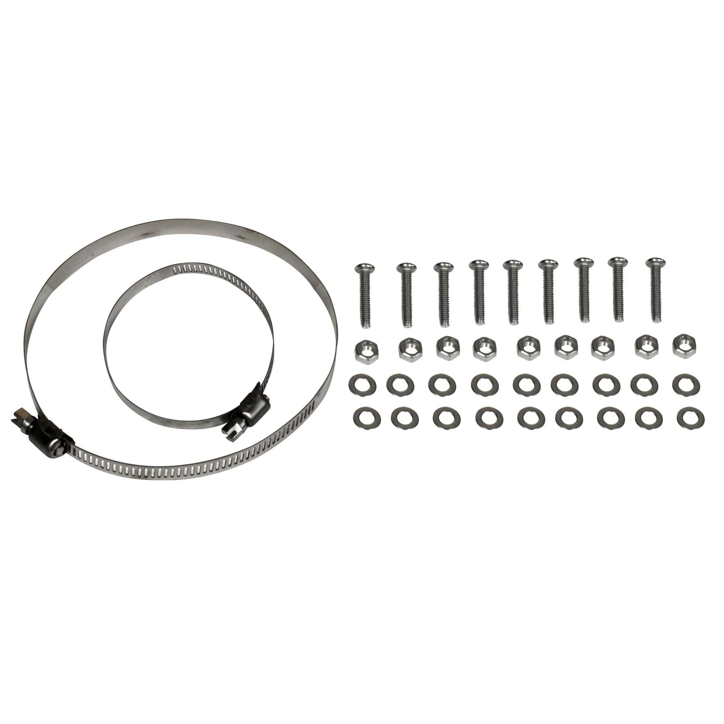 Repl. Clamp Kit, Each, Poly Bagged (Incl. Clamp & Hardware for 1 Boot)