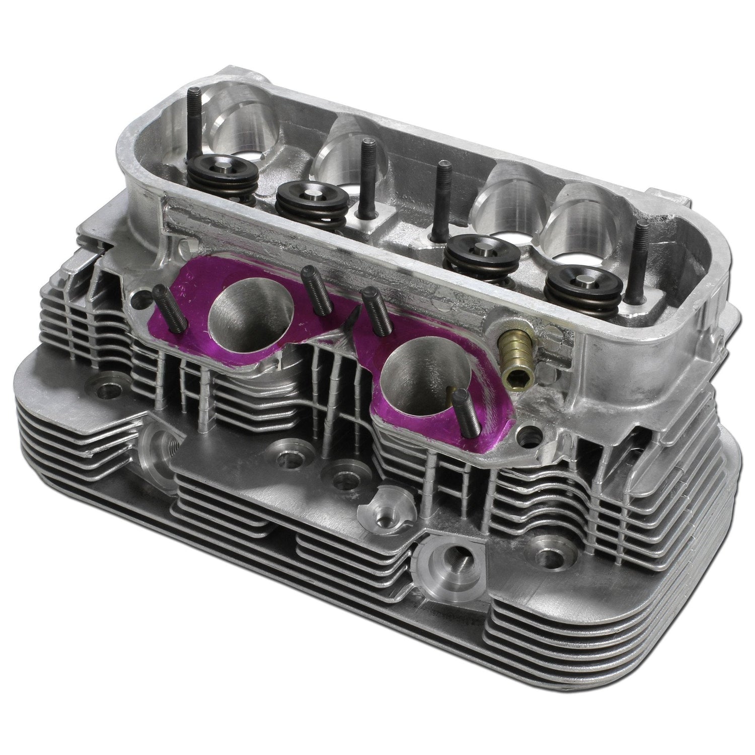 Set of AA Type 4 Porsche 914 Heads 48 x 38 Valves, Round Port, Dual High-Rev Stage 1 P&P - AA Performance Products
