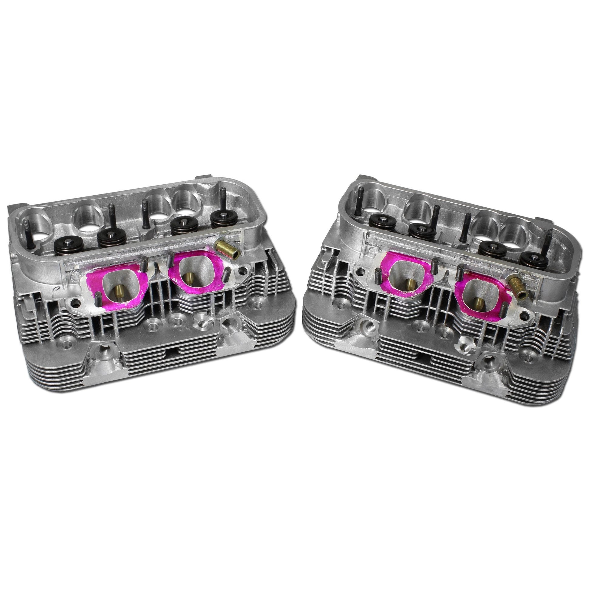 Set of AA Porsche 914 2.0L Heads 48 by 38 Valves, Dual High-Rev, Stage 2 P&P - AA Performance Products