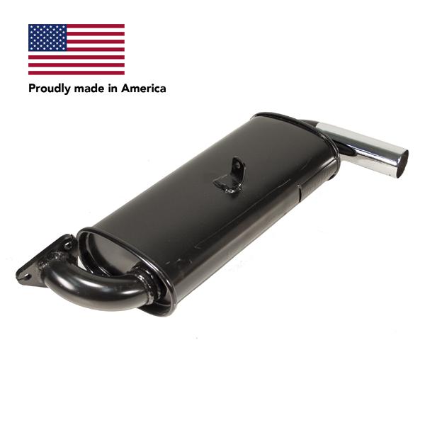 Tri Mil, Single Quiet-Pak, Fits Standard Header for Bug, Raw - AA Performance Products