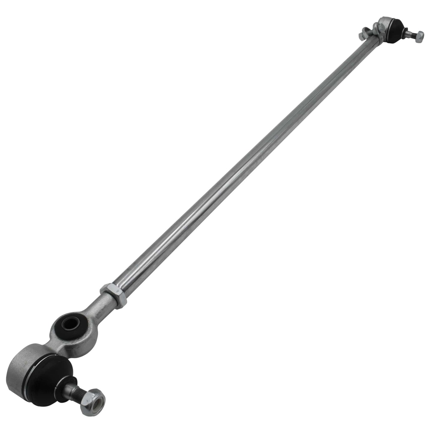 Right Chrome Tie Rod, Type 1, thru 65