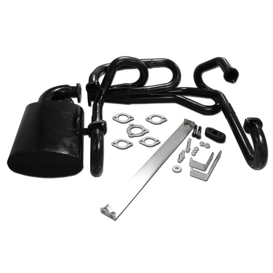 AA Sidewinder Exhaust System, 1 1/2" W/Muffler - AA Performance Products
