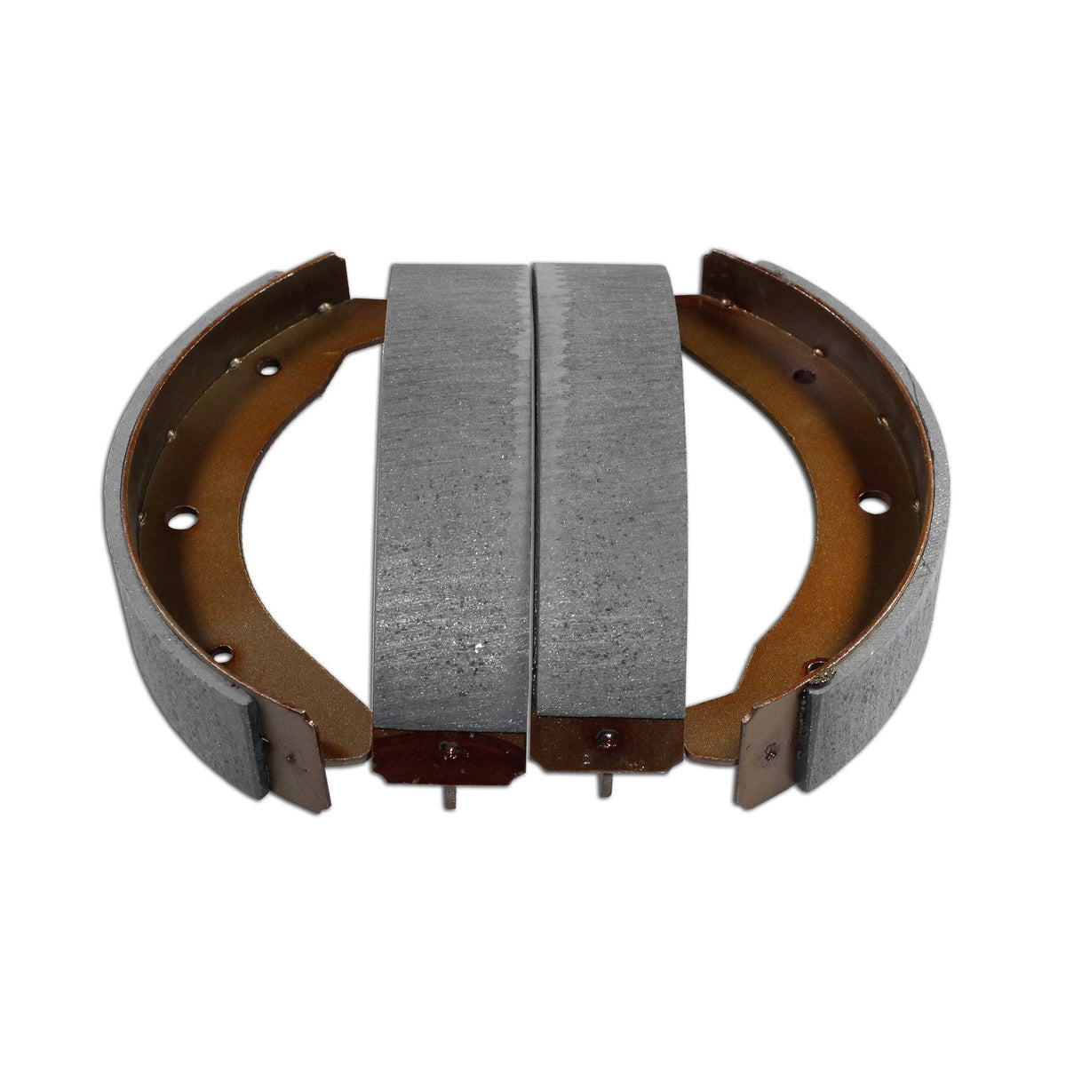Front Brake Shoes, Bug/Ghia/Thing '65-'75, Semi-metallic, Set of 4 - AA Performance Products