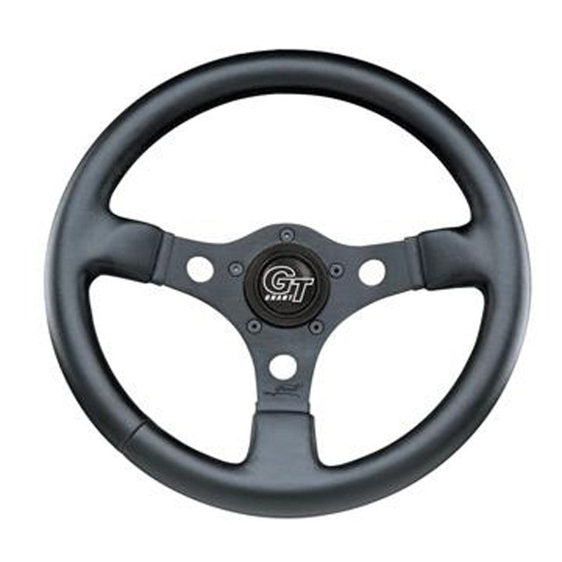 Formula GT, Black, 3-Spoke, 13" Dia., 3" Dish / 3-½"