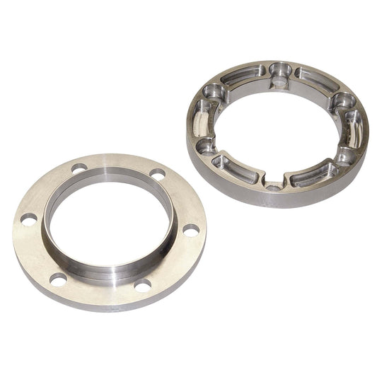 930 Billet Aluminum Boot Retainer and C.V. Flange, Set
