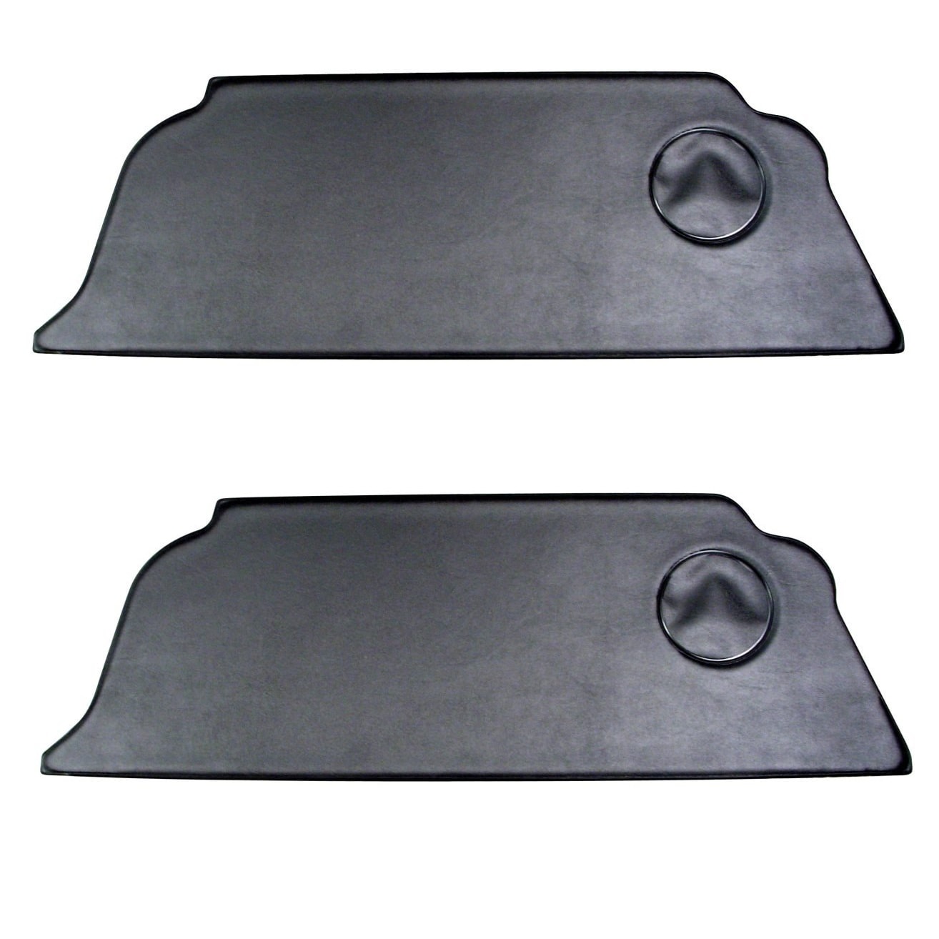 Kick Panel Set, Left & Right, Black, Pair