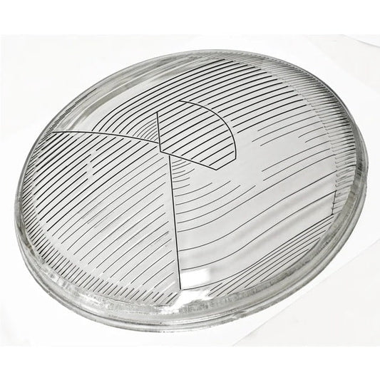 Early H/L Lens, Left & Right, thru 66, Cibie Style, Glass, Each