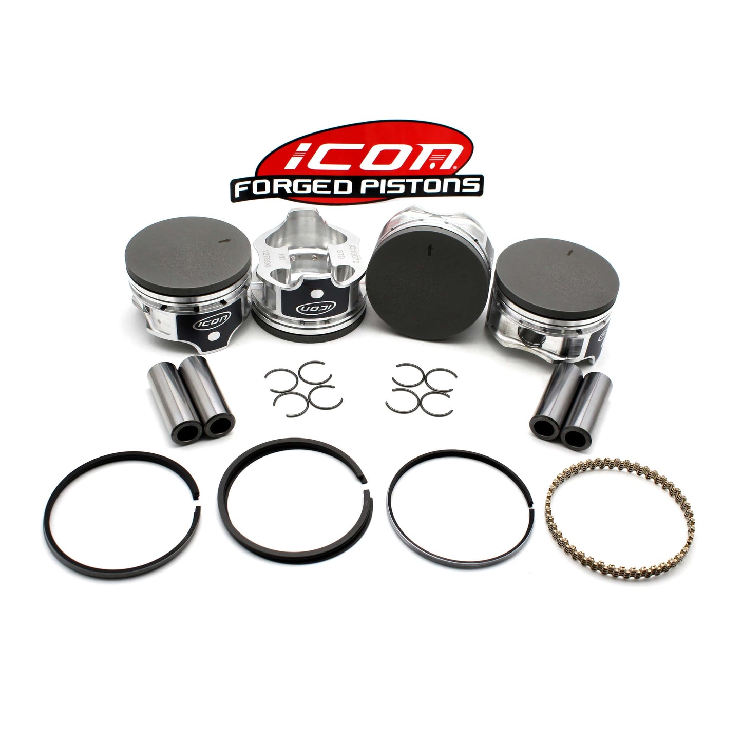 94x86mm  Forged Icon P&L Drag Race Kit W/ Long Cylinder