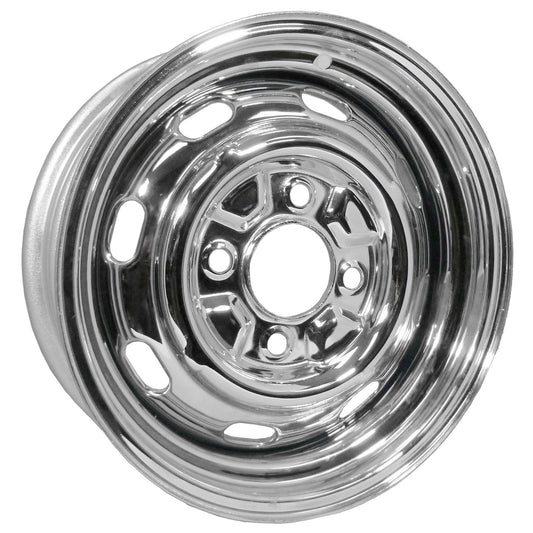 4 Lug Rim Chrome with Slots 4/130 4.5" Wide - AA Performance Products