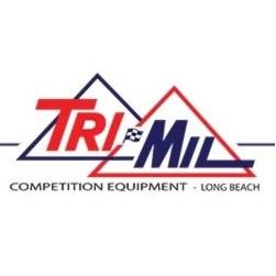 Tri Mil Muffler, Fits Sidewinder Street Header, Raw Steel Finish - AA Performance Products